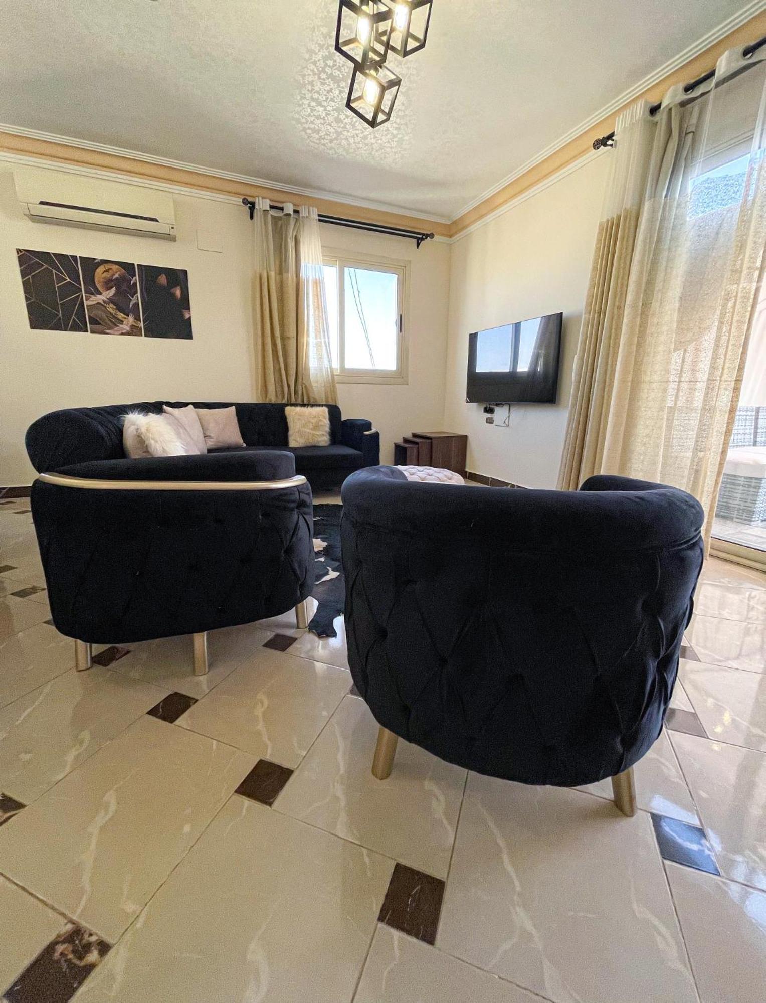 2Bd Apartment In A Rooftop With A Private Terrace Каїр Екстер'єр фото